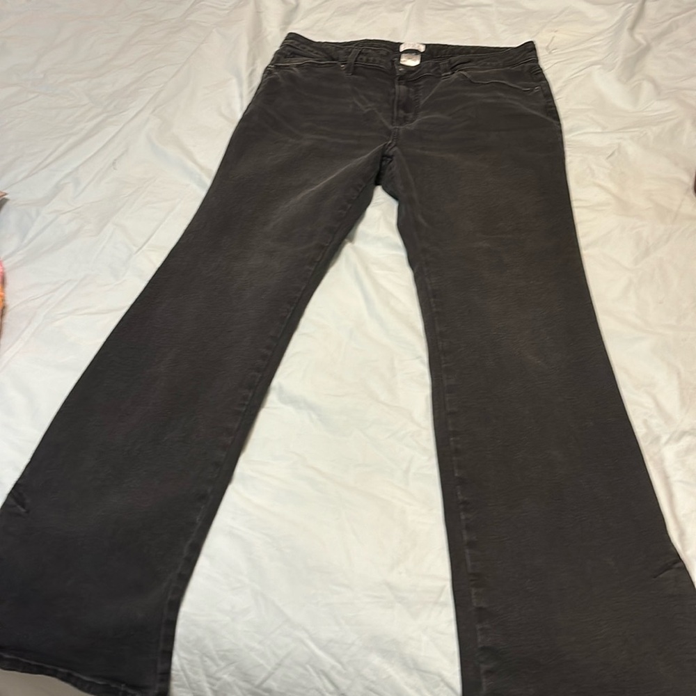 Time and tru high waisted flare leg pants